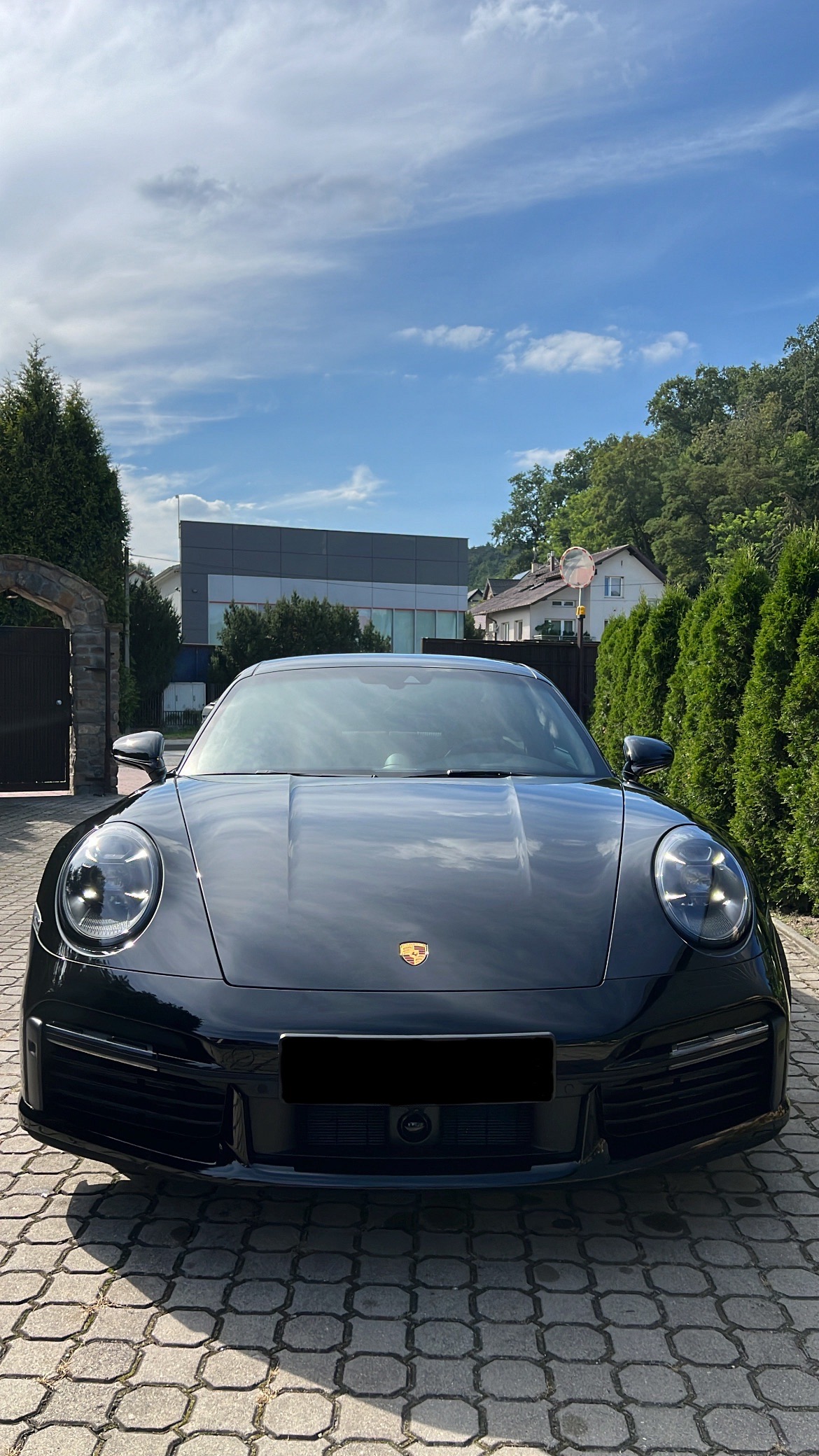 Porsche Turbo S Front