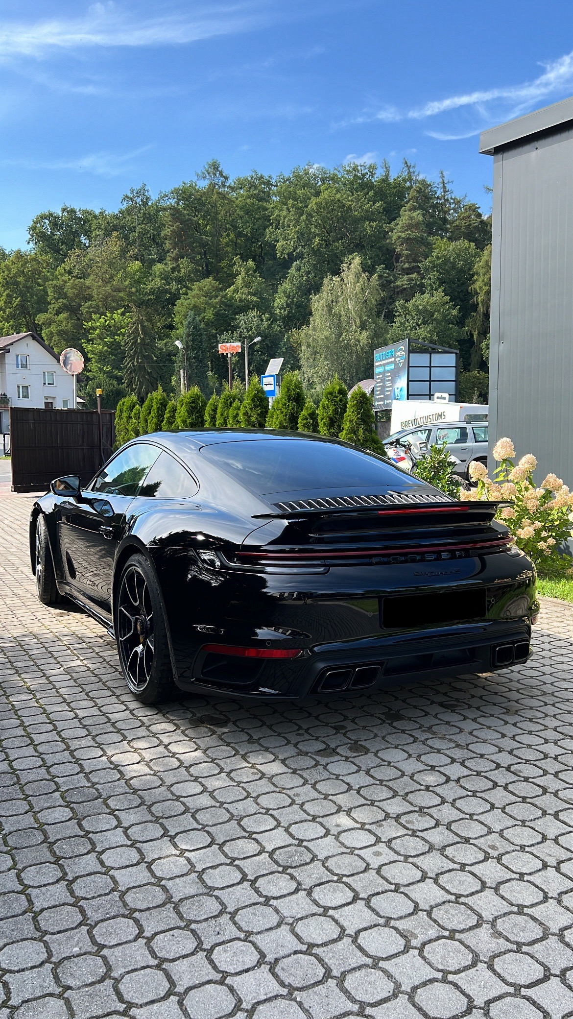 Porsche Turbo S Back